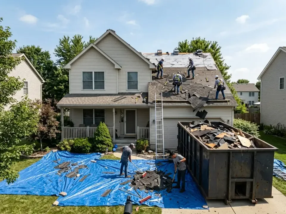 roof-replacement-debris-remova-004 — frequently asked questions, Cheapest Dumpster Rentals in Willow Grove, TX